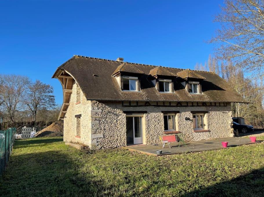 Maison Ancienne Vallee De L'Eure Vila Hardencourt-Cocherel Exterior foto